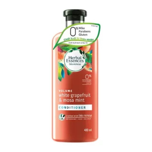 Dầu Xả/ dầu gội Herbal Essences Bưởi Và Bạc Hà Chai 400ML