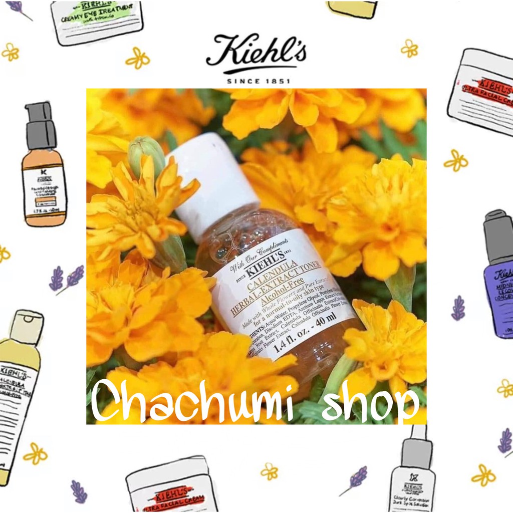 Toner Kiehls hoa cúc các size