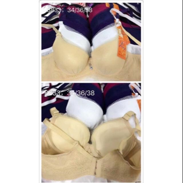 (8833)siêu phẩm áo lót 3 móc độn dày