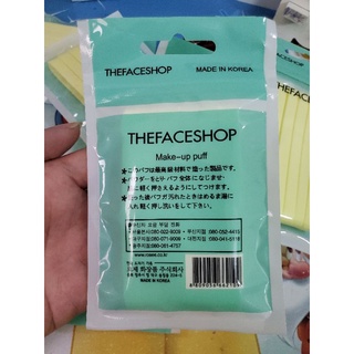 [Chính Hãng] Bông bọt biển rửa mặt the face shop 6 miếng