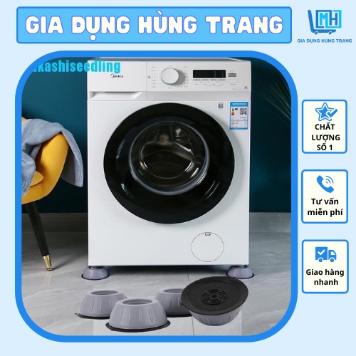 đế chống rung máy giặt hộp vàng