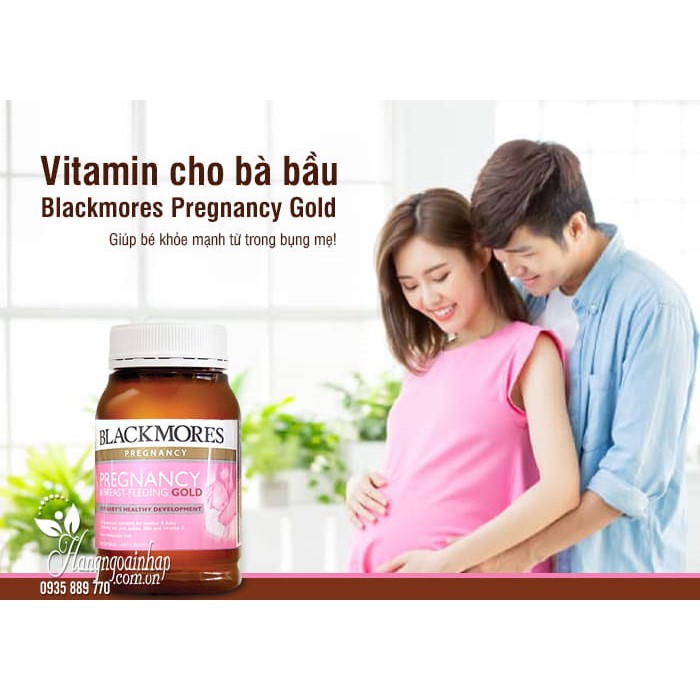 Viên uống bổ sung vitamin tổng hợp cho bà bầu và sau sinh Blackmore Pregnancy