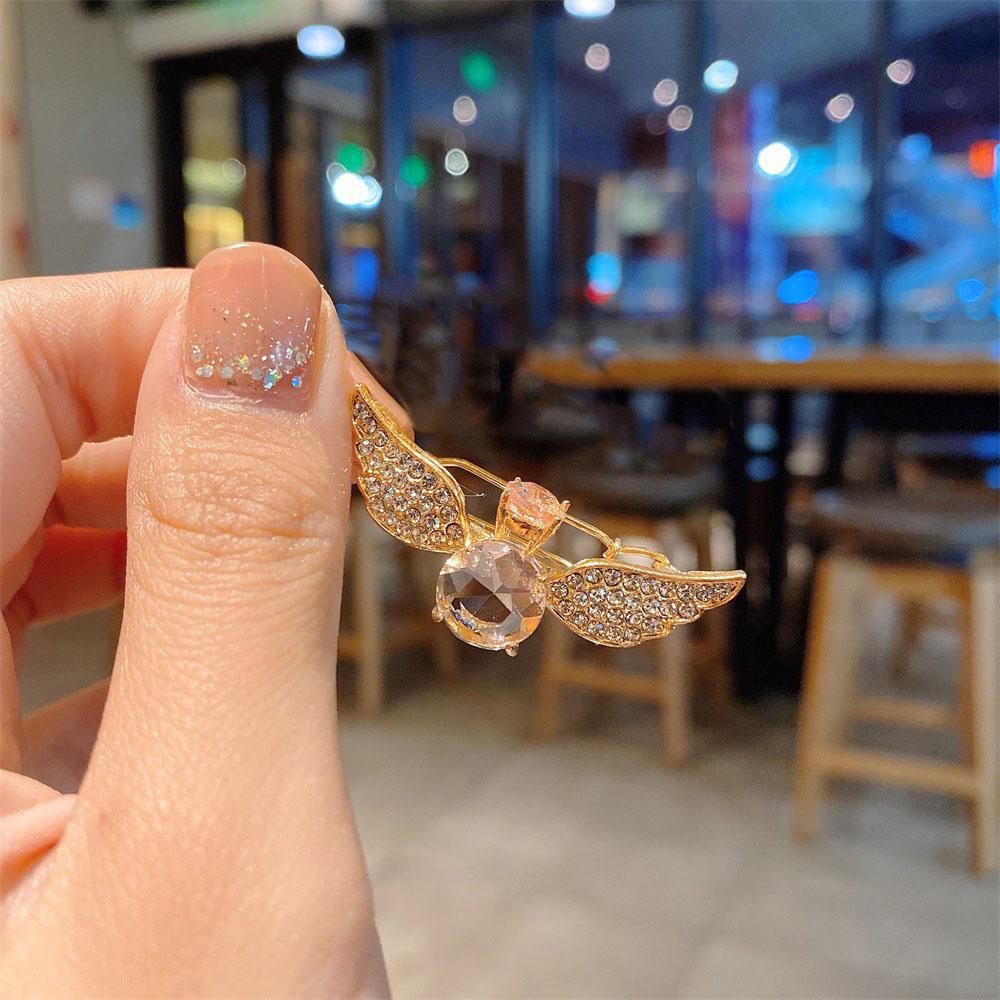 Kẹp Tóc Hình Đôi Cánh Thiên Thần Phong Cách Hàn Quốc|Dây Buộc Tóc Xinh Xắn Dành Cho Nữ