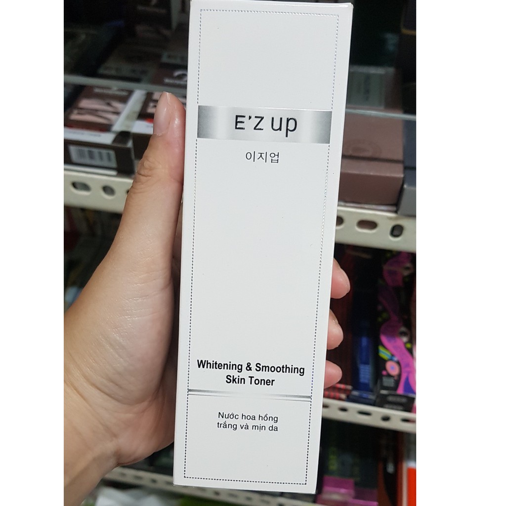 Chính hãng Nước Hoa Hồng Trắng Và Mịn Da EZup Whitening Skin Toner 135ml