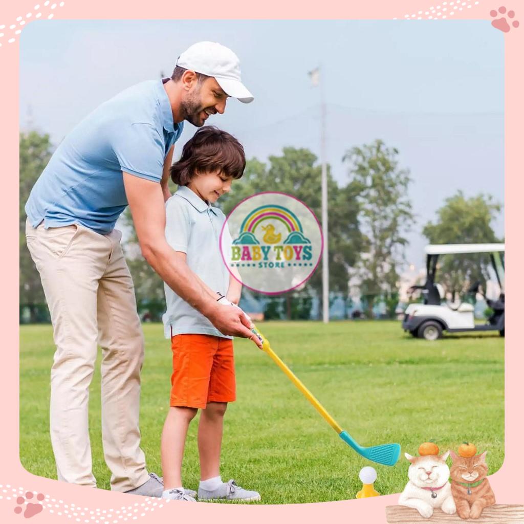 Bộ Đồ Chơi Golf Chuyên Nghiệp Dành Cho Bé, Giúp Bé Sớm Tiếp Cận Với Môn Thể Thao Gôn Quý Tộc Từ Sớm