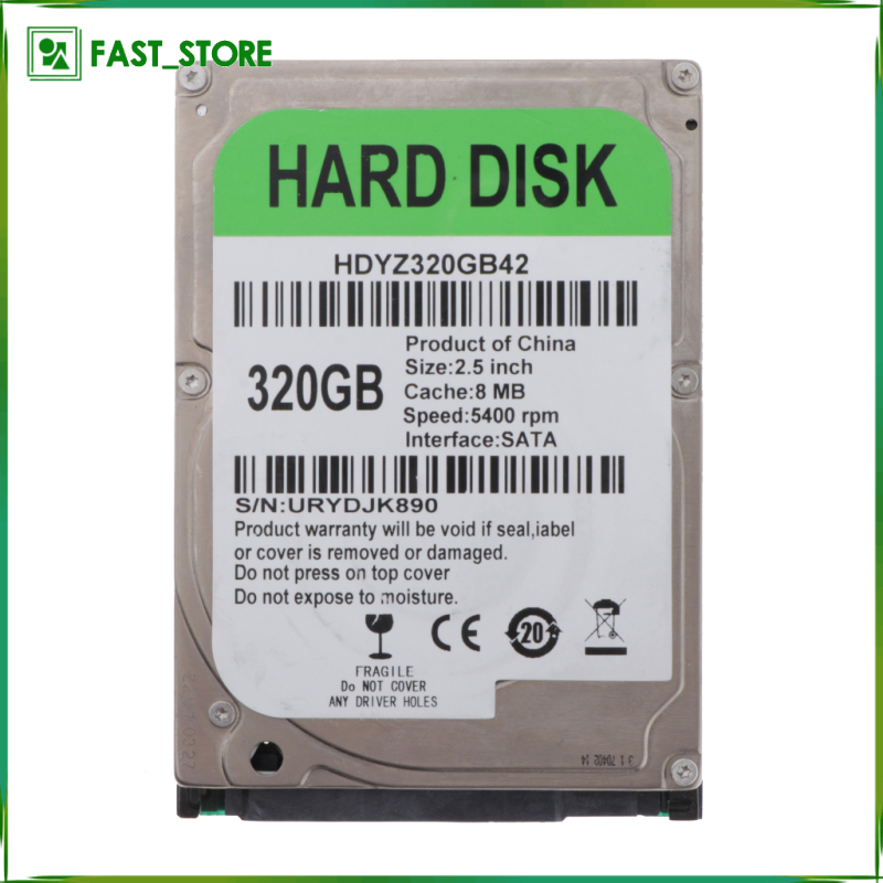 Ổ Cứng Trong 2.5 "Sata 2 Laptop 320gb 8m Cache 5400rpm Hdd | BigBuy360 - bigbuy360.vn
