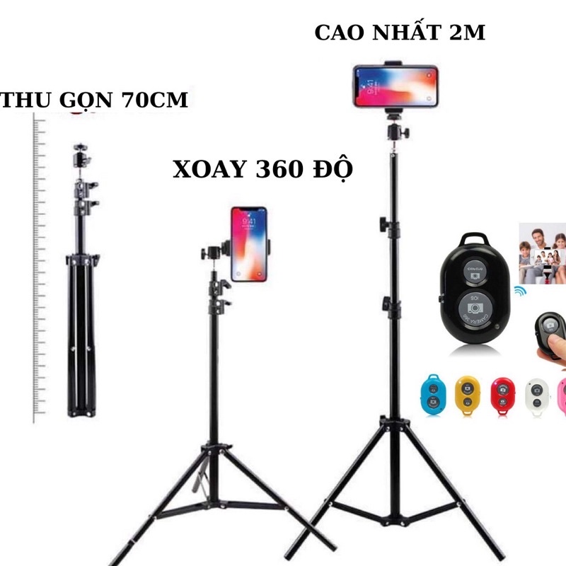 [Hoả tốc] [FREE SHIP] Chân Quay Tik Tok , Livestream , Chụp ảnh sản phẩm, Tự Sướng Hàng Cao Cấp