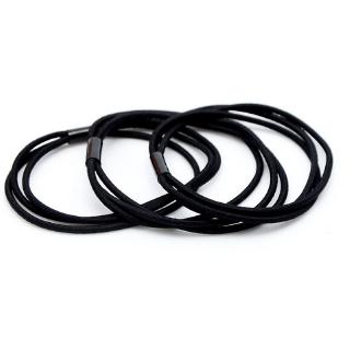 Set 5 thun buộc tóc kiểu dáng đơn giản cho nữ