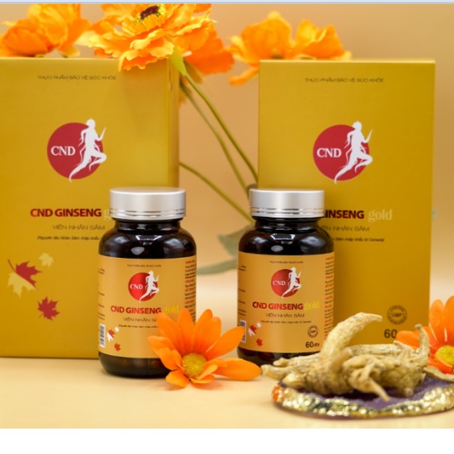 Viên Nang nhân sâm CND Ginseng Gold