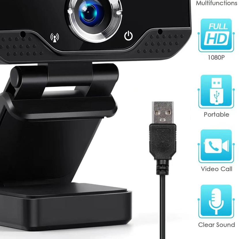 ✺ Webcam Full HD 1080P V8 có mic ۞ | BigBuy360 - bigbuy360.vn