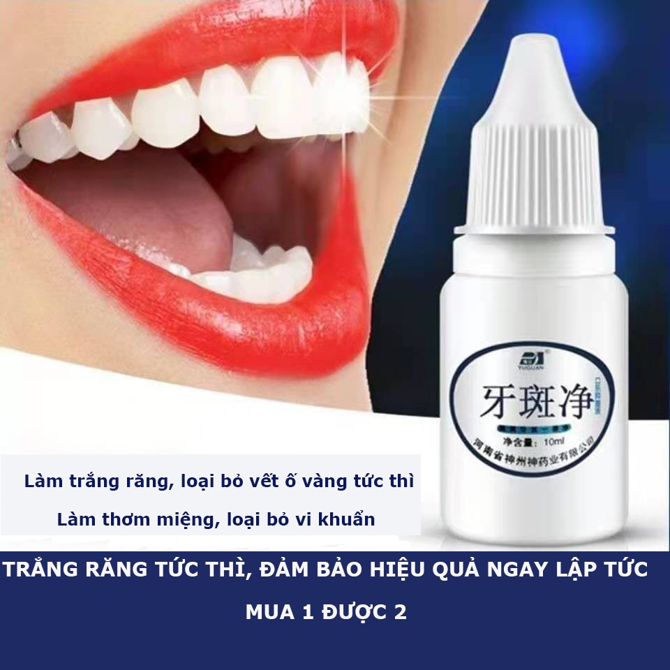 Lọ Dung Dịch Tẩy Trắng Răng Tooth Gel Làm Sáng Răng Loại Bỏ Vết Ố Vàng, Chăm Sóc Răng Miệng