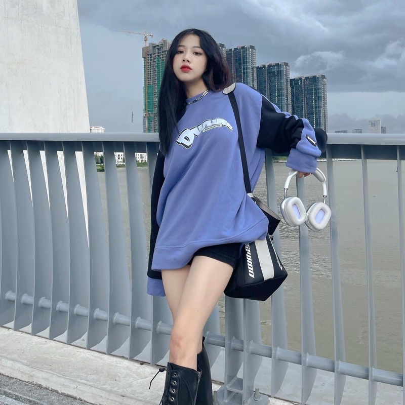 Áo sweater form rộng