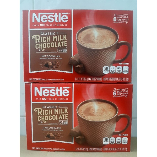 Nestle Hot Cocoa Mix 121g