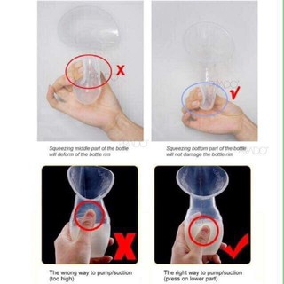 Cốc hứng sữa cmbear, phễu hứng sữa