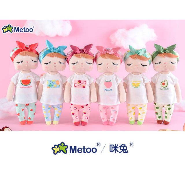Búp bê Metoo trái cây chính hãng cực xinh yêu cho bé