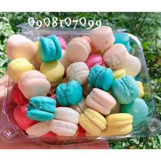 Bánh MACARON -32viên mini(Bánh kết hợp với mứt trái cây - giảm độ ngọt)