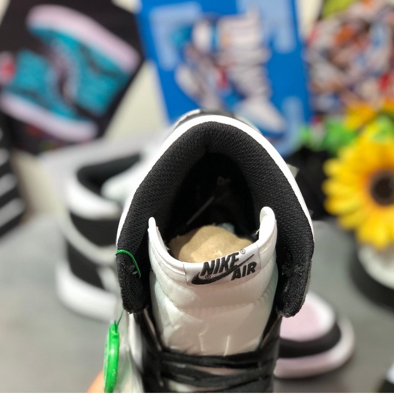 Giày Sneaker JD 1 High, Jordan cổ cao Panda Đen Trắng x OG.  SC chất lượng cao | BigBuy360 - bigbuy360.vn