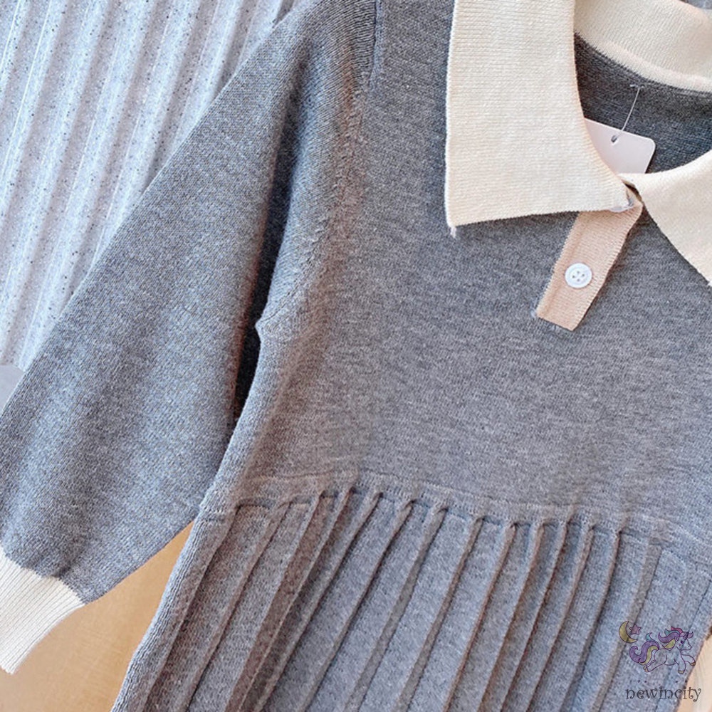 Đầm dài tay phối bèo nhún cho bé