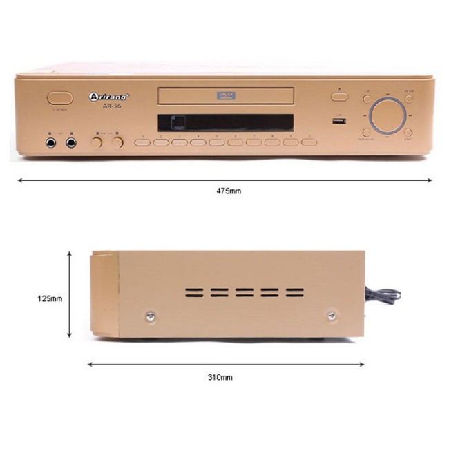 Bộ 2 đầu Karaoke chuyên nghiệp Arirang AR 36