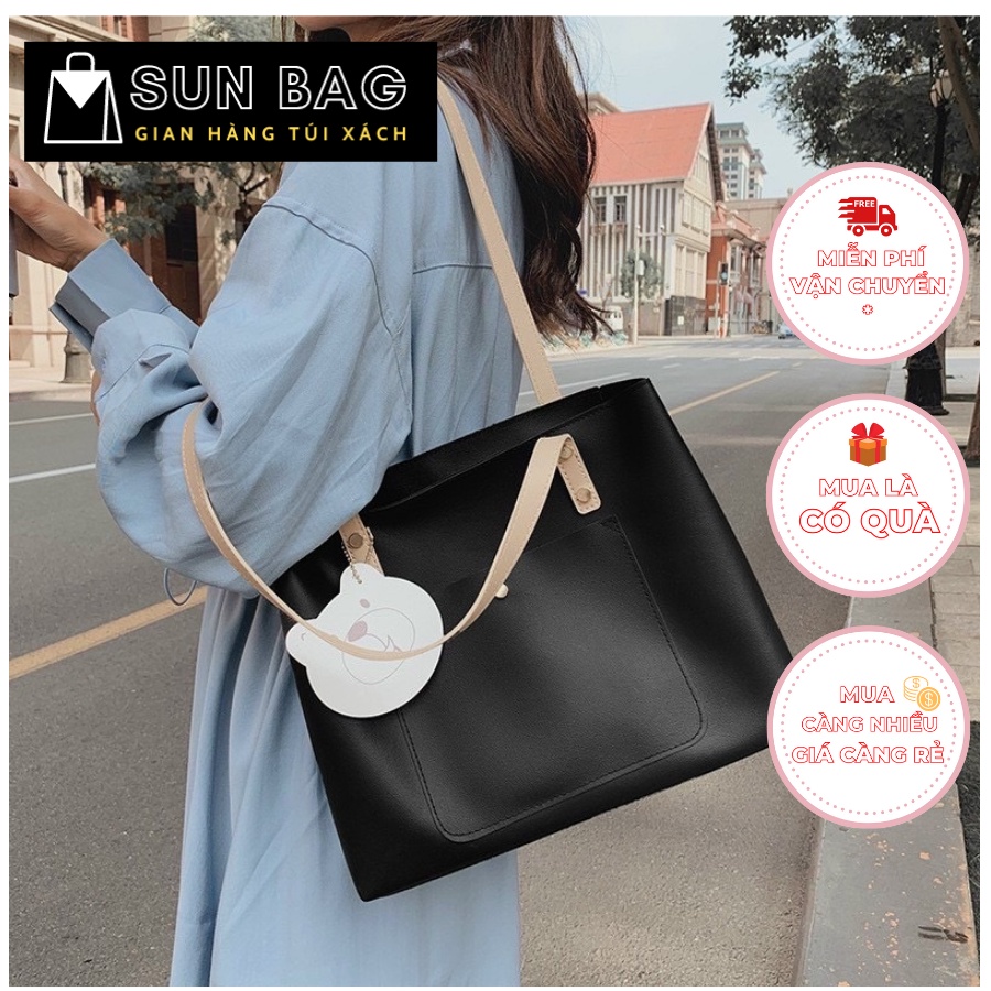 Túi Tote nữ đeo vai, dùng đi chơi, đi học, đi làm, chất da đẹp, thời trang cao cấp SB251