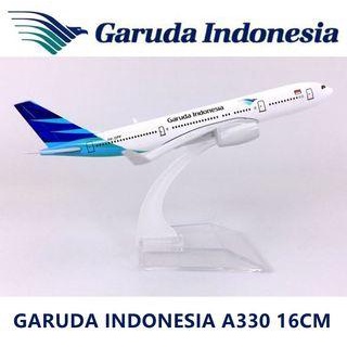 Mô hình máy bay tĩnh A330 Garuda Indonesia Airlines 16cm