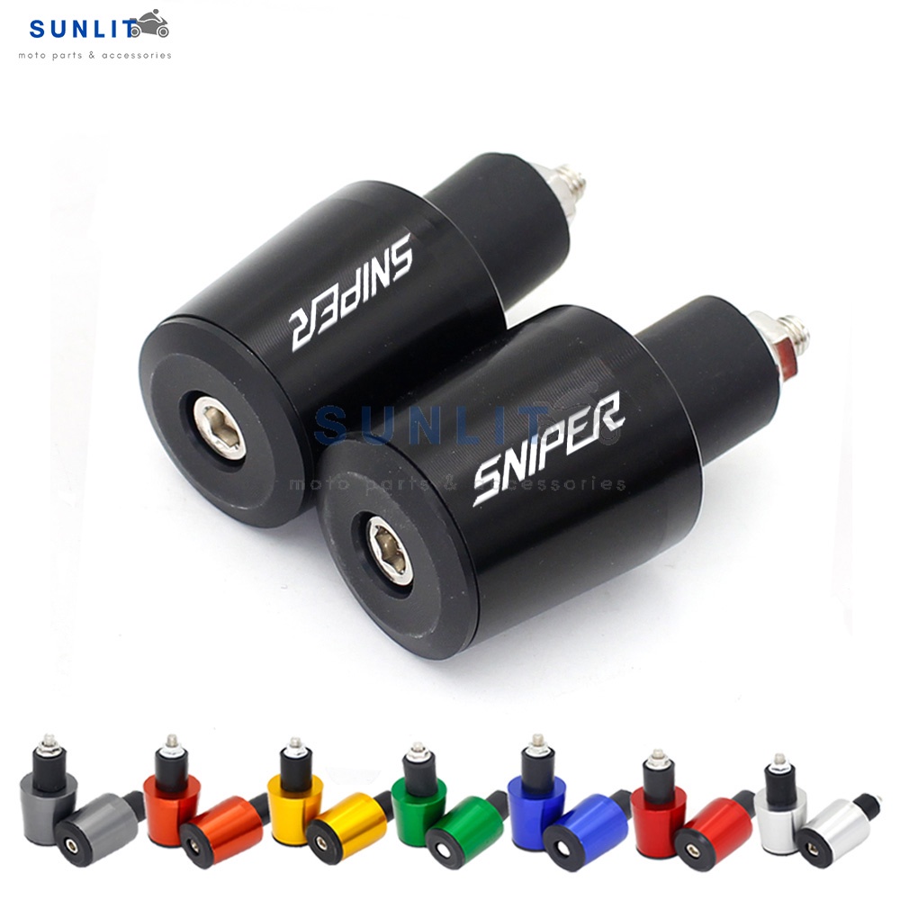 Dành Cho Xe YAMAHA SNIPER 150 155 Sniper MX125 MX150 MX135 Tay Cầm Tay Cầm Kết Thúc 7 / 8 "22MM Than