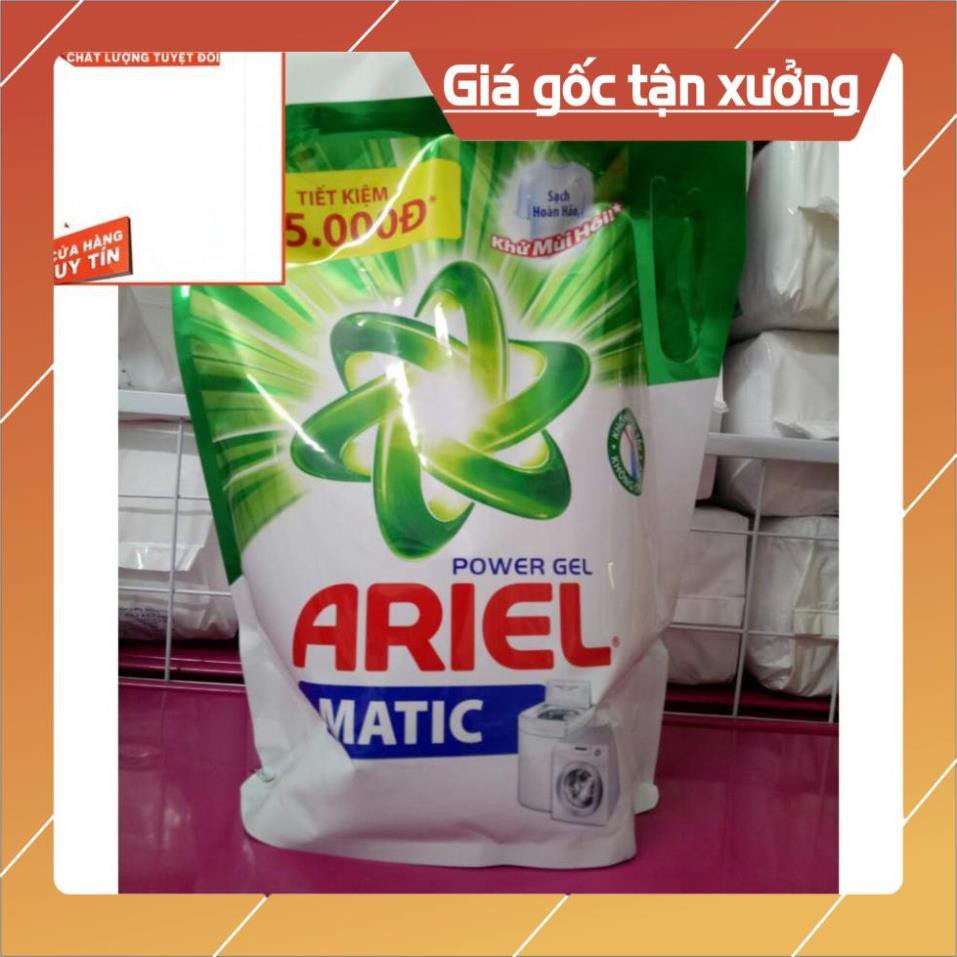 (Siêu Rẻ) Nước giặt Ariel túi 2,4kg (Hàng Chính Hãng)