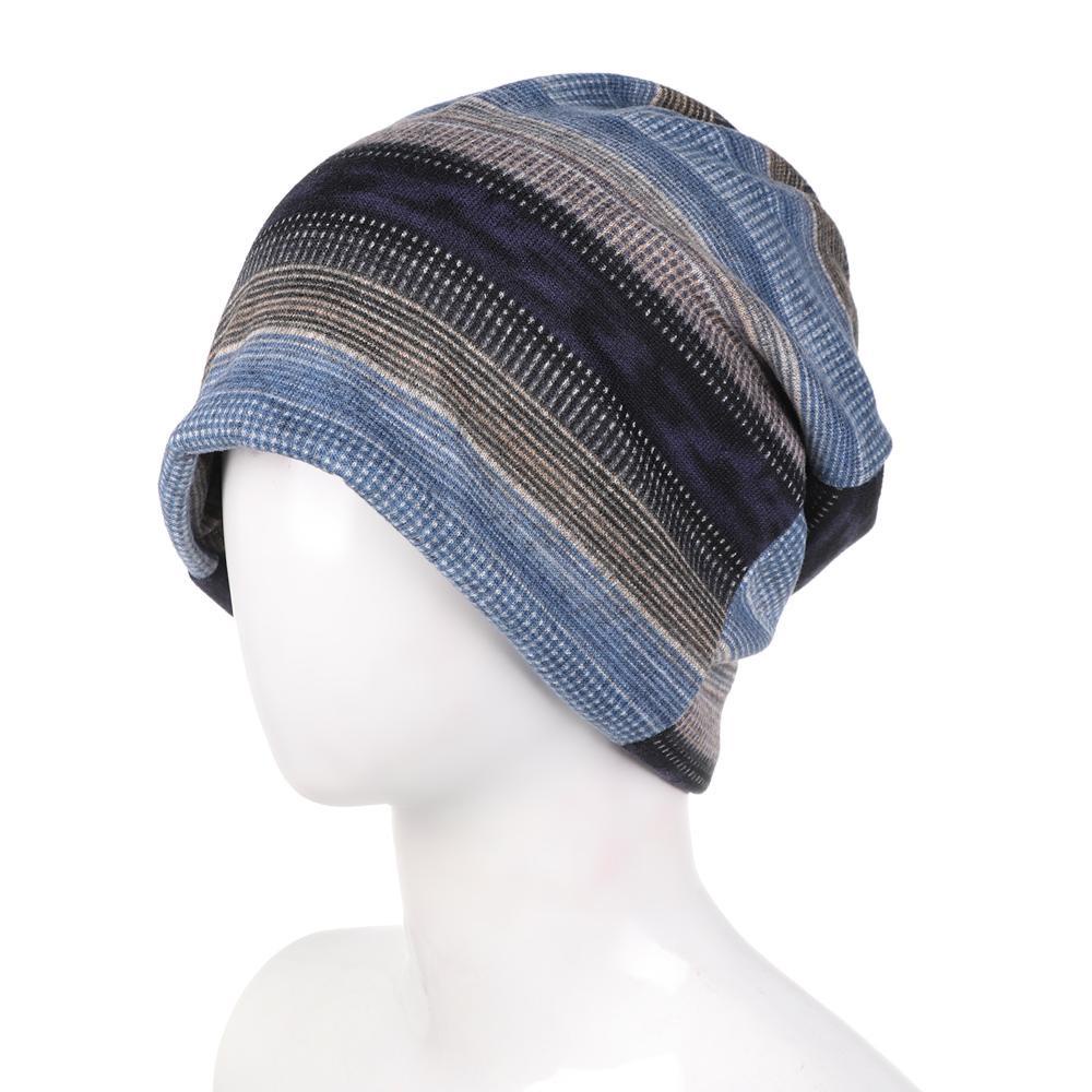 LAY Mũ Turban Trùm Đầu Giữ Ấm Mùa Đông Cho Nam Nữ