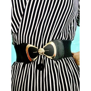 🌿dây nịt thun nơ sơn 🌿 lưng thun co giãn 🌿 bản 6cm 🌿 màu: đen, đỏ, trắng