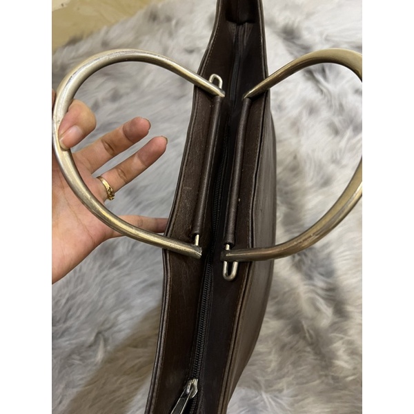 Túi si quai xách da thật