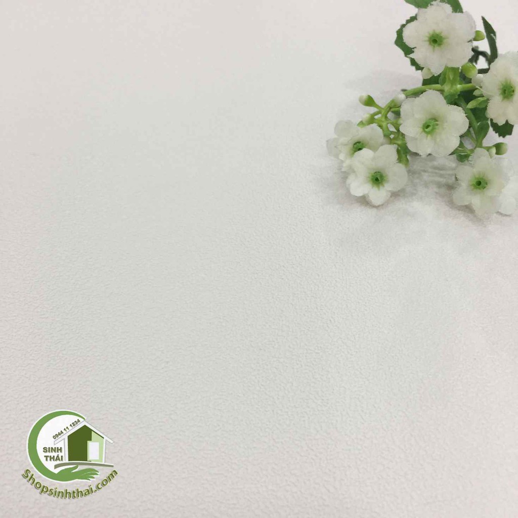 Phông nền giấy dán tường màu trắng nhám -  có sẵn keo - thảm chụp hình ảnh sản phẩm