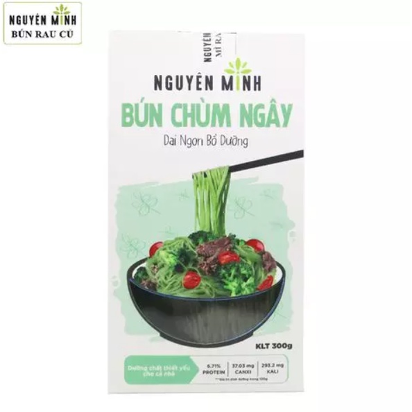Bún rau củ Nguyên Minh 100% sạch tươi ngon cho bé gói 300g