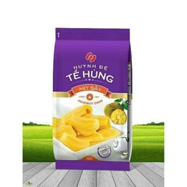 Mít sấy Huynh đệ tề hùng gói 500g.