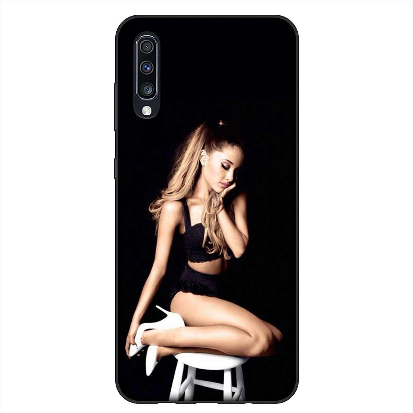 Ốp điện thoại silicon mềm in hình Ariana Grande cho Samsung Galaxy S9 S10 S20 FE Ultra Plus Lite S20+ S9+ S10+ S20+