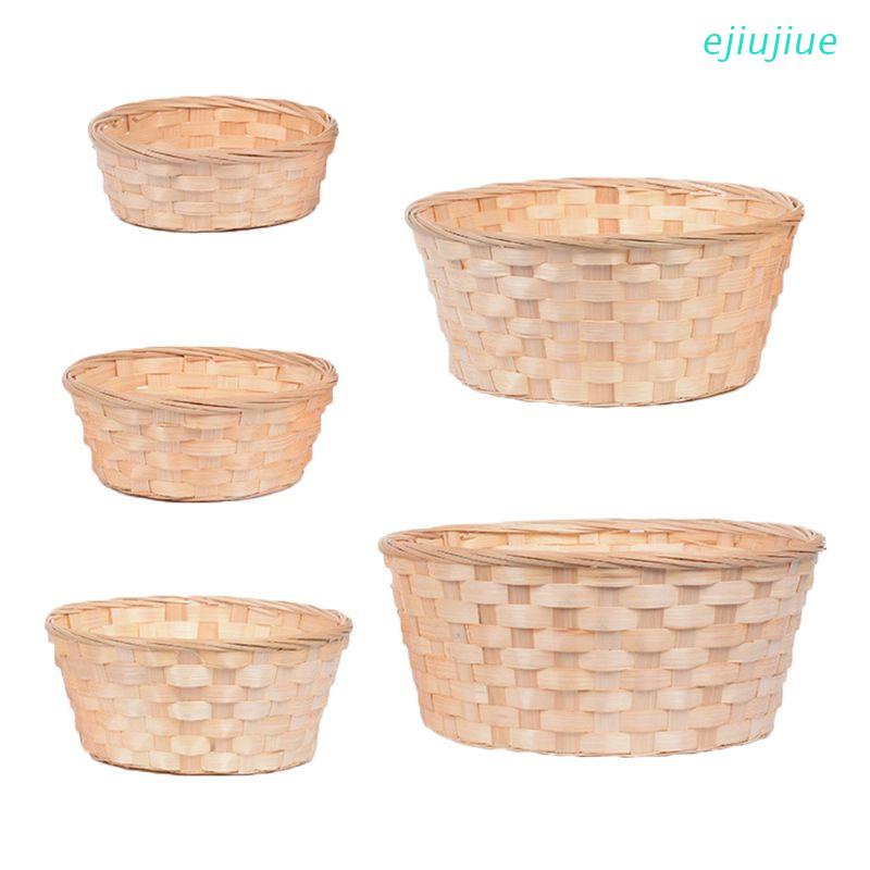 Giỏ đan cói đựng bánh mì/đồ ăn nhẹ/trái cây/rau quả tiện dụng cho nhà bếp