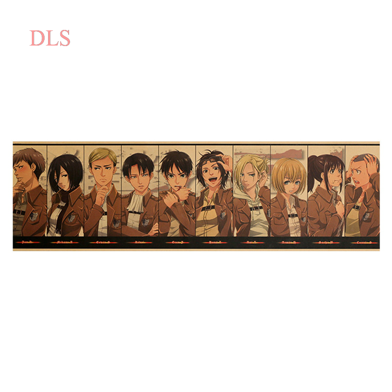 MIKASA Poster Phim Anime Attack On Titan 70x21cm