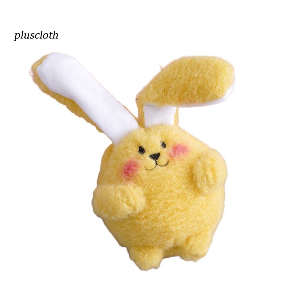 Móc Khóa Thỏ Nhồi Bông Hoạt Hình Xinh Xắn