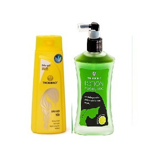 combo dầu gội tỏi, tinh dầu bưởi 120ml