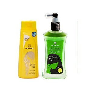 Combo dầu gội tỏi, tinh dầu bưởi 120ml