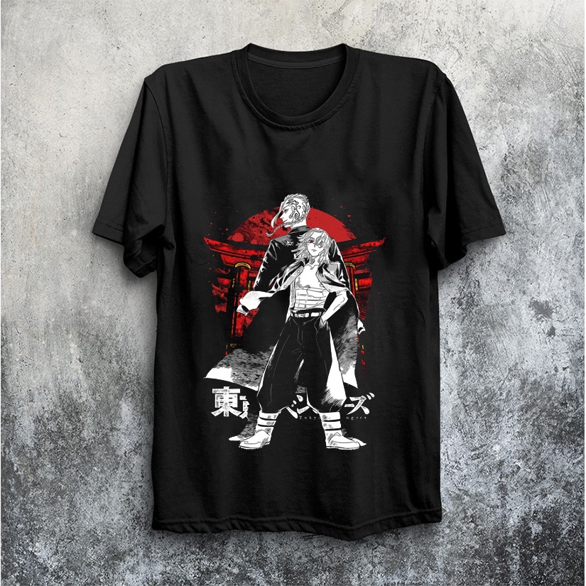 Áo thun Mikey Draken Tokyo Revengers thành viên Toman độc chất