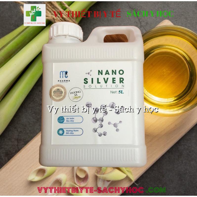 Dung dịch Nano Bạc Mc Pharma - CHUYÊN DÙNG CHO MÁY PHUN KHÓI KK, khử mùi ô tô, nhà cửa, vp - Hàng Công Ty