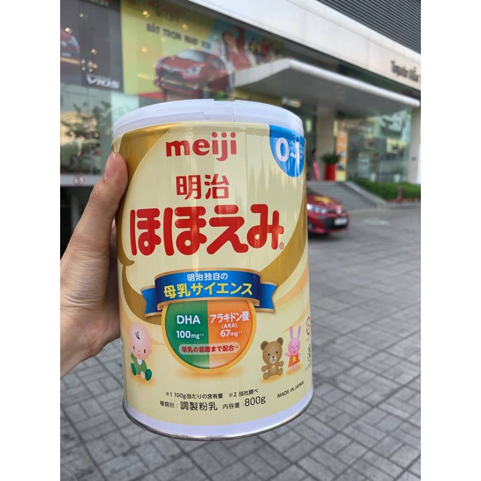 SỮA MEIJI 0-1 NỘI ĐỊA NHẬT BẢN (Dành Cho Bé Từ 0-1 Tuổi) Hộp 800gr