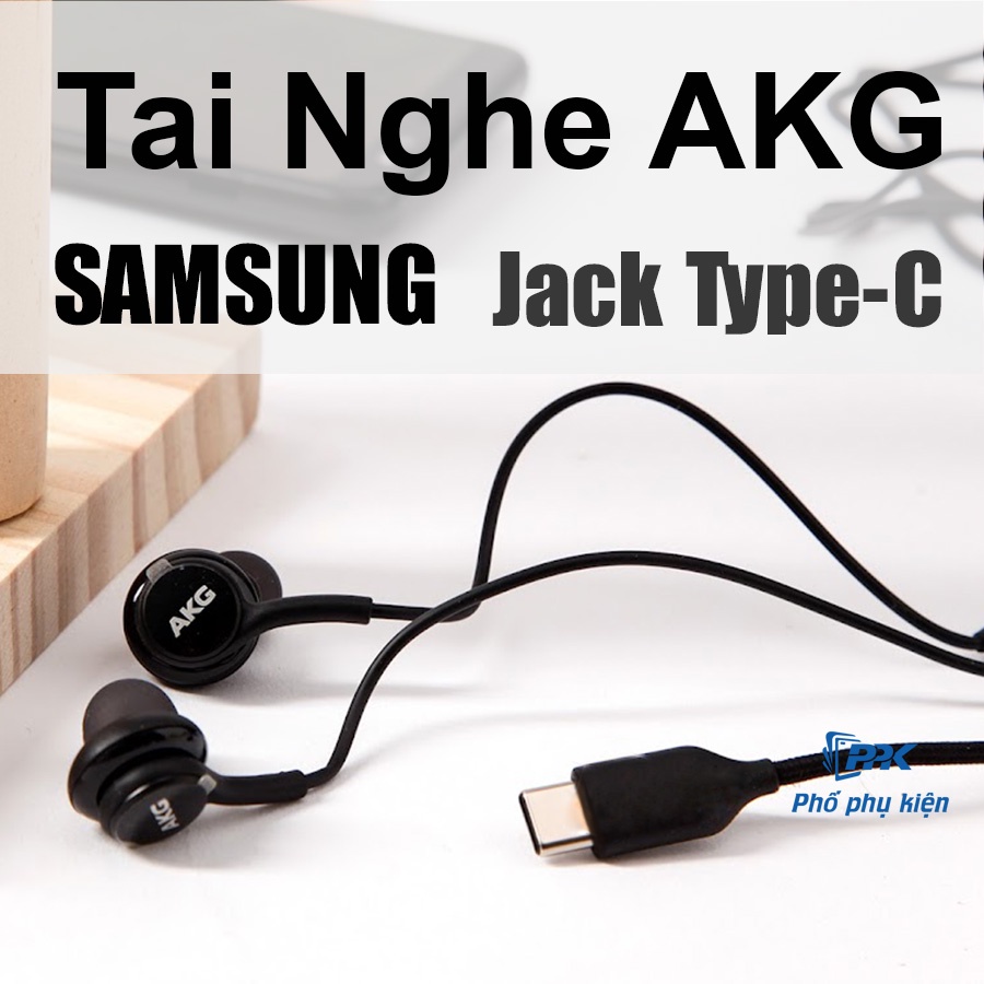 (BH 12 Tháng) Tai nghe có dây Samsung AKG Chân Type C Note 10 Note 20 S21 - Âm Thanh Siêu Hay - TuHaiStore