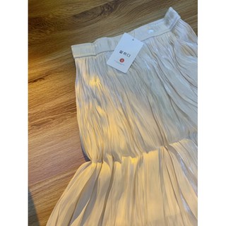 Chân Váy midi lụa Organza cao cấp - ord