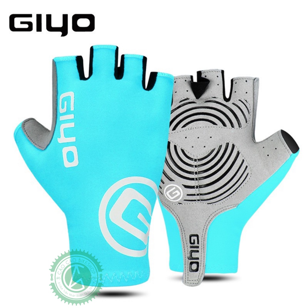 GĂNG TAY GIYO NỬA NGÓN CHÍNH HÃNG_ CàoCàoBikeShop