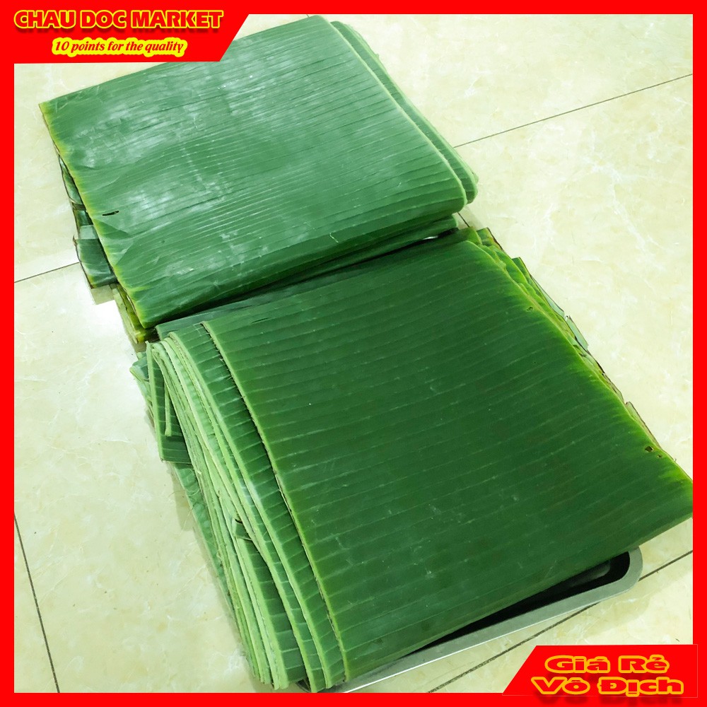 Lá Chuối Tươi 1 Kg Dùng Gói Các Loại Bánh Ú. Bánh Tét Đặc Trưng Của Miền Tây.