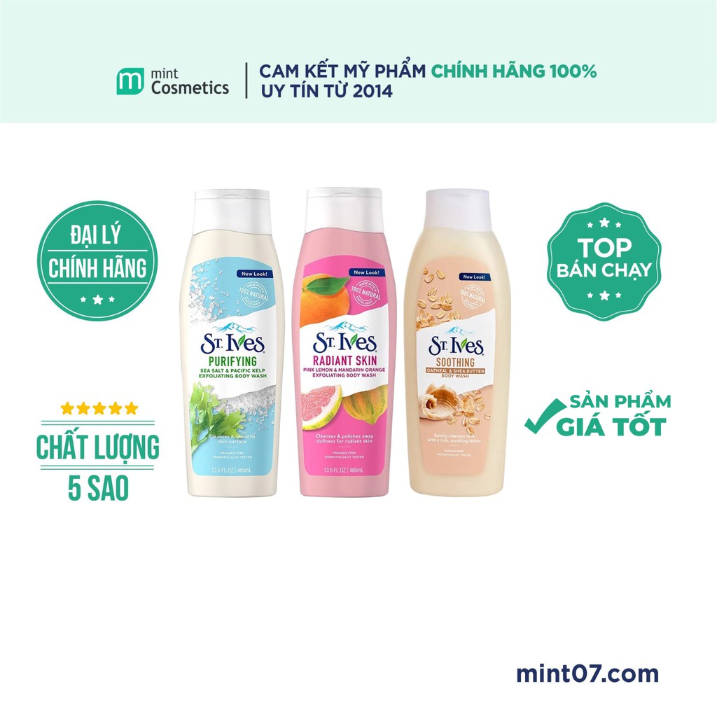 Sữa tắm St.Ives 400ml