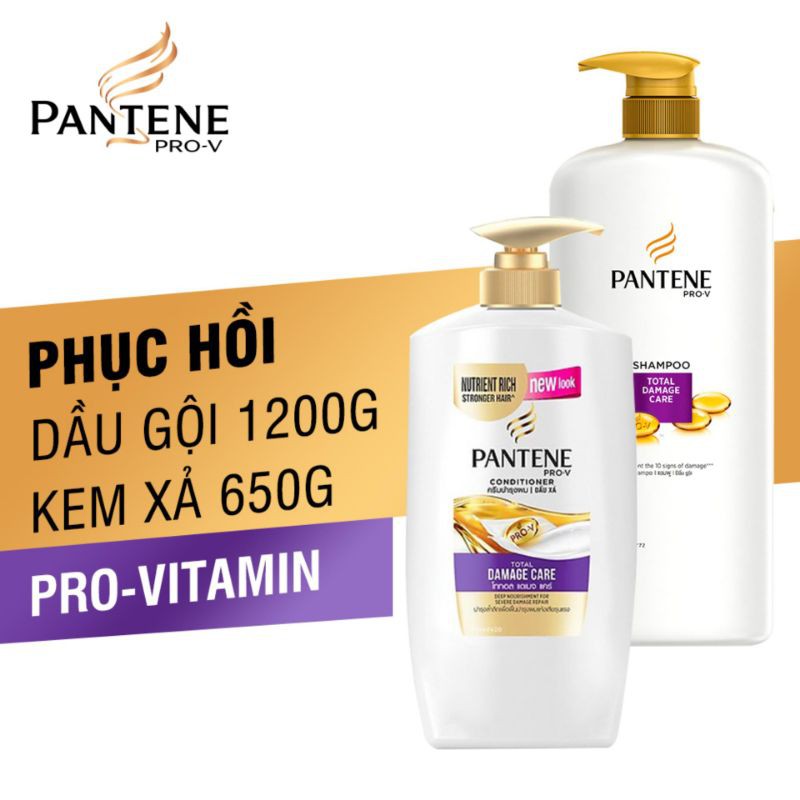 Dầu gội pantene 650ml