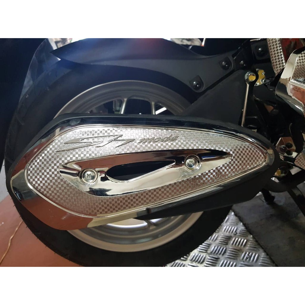 Phụ kiện Trang Trí Xe Sh mode 2014 - 2019 xi mạ crom trắng sáng bóng
