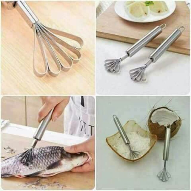 Dụng cụ đánh vảy cá.